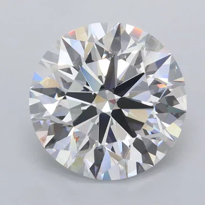 2.92ct D FL Ideal Cut Round Lab Grown Diamond