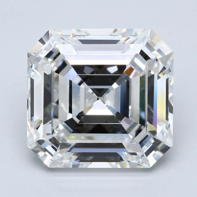 12.31ct G VS1 Rare Carat Ideal Cut Asscher Diamond
