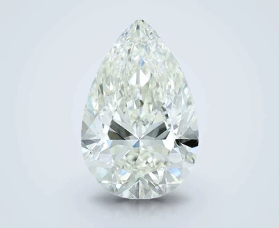 3.82ct I VS2 Rare Carat Ideal Cut Pear Diamond
