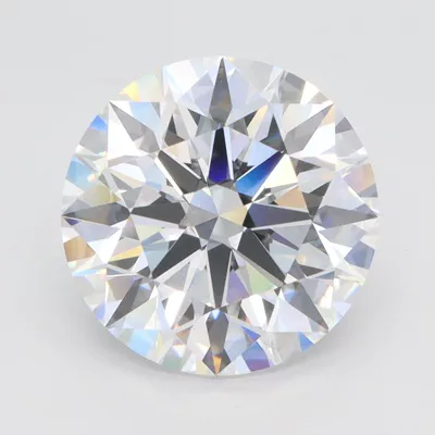 4.05ct D VVS1 Rare Carat Ideal Cut Round Lab Grown Diamond
