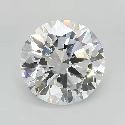 4.29ct E VVS2 Excellent Cut Round Lab Grown Diamond