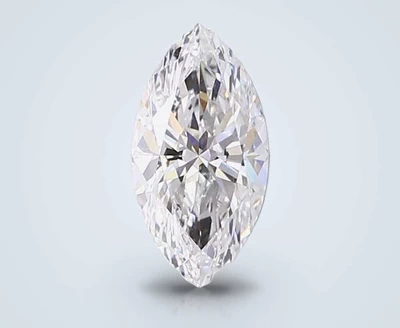 3.75ct F VS1 Very Good Cut Marquise Lab Grown Diamond