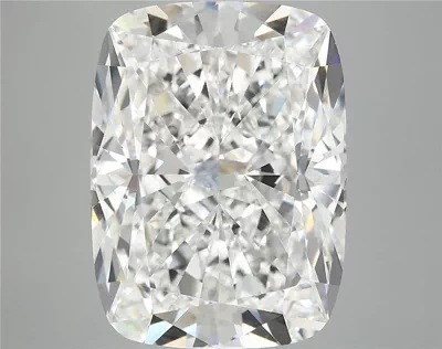 10.49ct F VVS2 Rare Carat Ideal Cut Cushion Lab Grown Diamond
