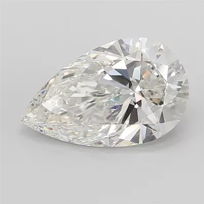 10.04ct G VS1 Rare Carat Ideal Cut Pear Lab Grown Diamond