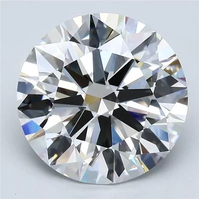 4.62ct F VVS2 Rare Carat Ideal Cut Round Diamond