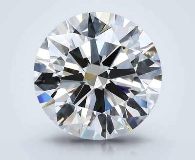 4.62ct F VVS2 Rare Carat Ideal Cut Round Diamond