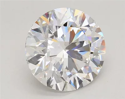 5.37ct G VVS2 Rare Carat Ideal Cut Round Lab Grown Diamond