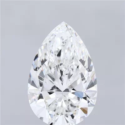 14.51ct F VVS2 Rare Carat Ideal Cut Pear Lab Grown Diamond