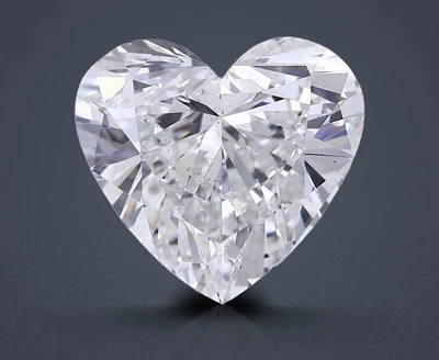 8.01ct E VS2 Rare Carat Ideal Cut Heart Lab Grown Diamond