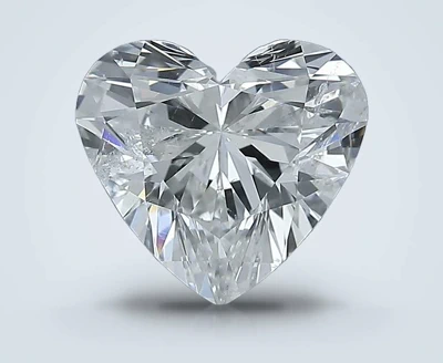 1.53ct H SI2 Excellent Cut Heart Diamond