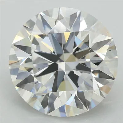 3.70ct F VS2 Rare Carat Ideal Cut Round Lab Grown Diamond