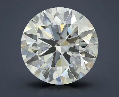 3.70ct F VS2 Rare Carat Ideal Cut Round Lab Grown Diamond