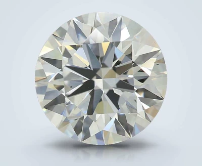 3.70ct F VS2 Rare Carat Ideal Cut Round Lab Grown Diamond
