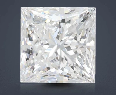 2.76ct E VS1 Rare Carat Ideal Cut Princess Lab Grown Diamond