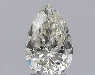 1.51ct J SI2 Rare Carat Ideal Cut Pear Diamond