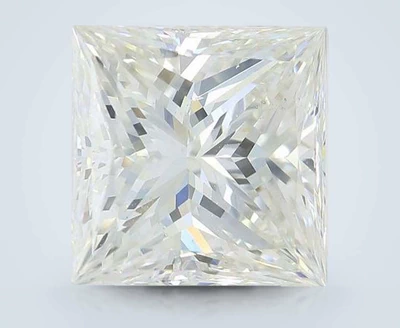 5.00ct I VS2 Rare Carat Ideal Cut Princess Diamond