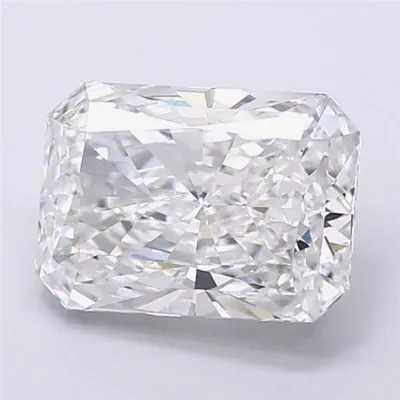 3.04ct D VS1 Rare Carat Ideal Cut Radiant Lab Grown Diamond