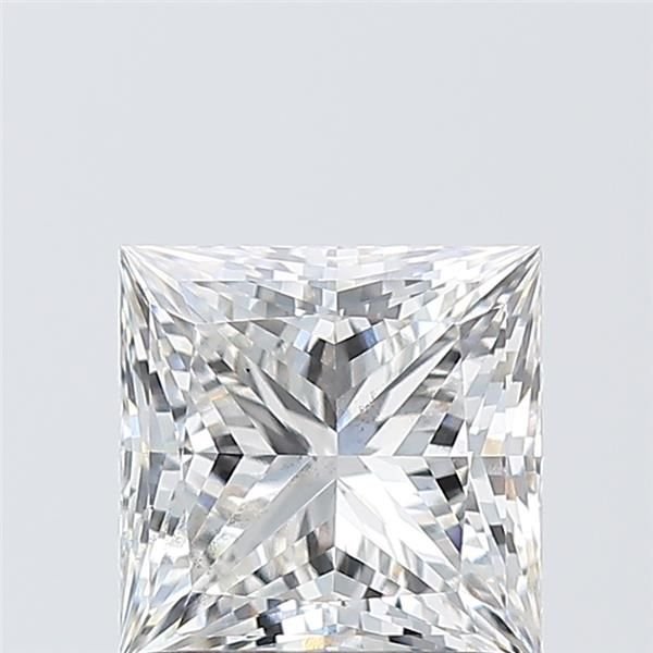 1.51ct H VS2 Rare Carat Ideal Cut Princess Lab Grown Diamond
