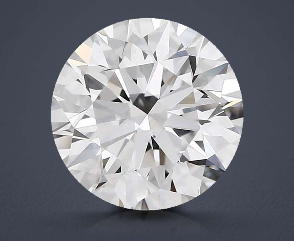 2.70ct D IF Rare Carat Ideal Cut Round Diamond