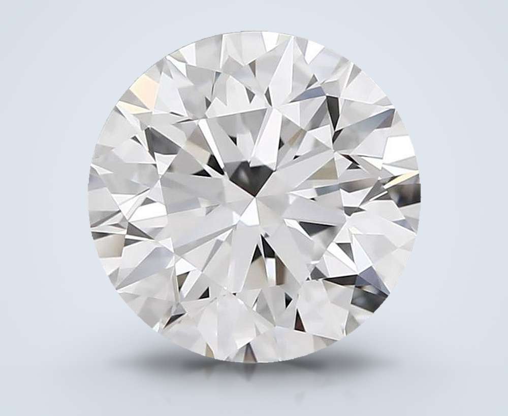 2.70ct D IF Rare Carat Ideal Cut Round Diamond