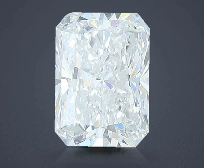 4.04ct D VS2 Very Good Cut Radiant Lab Grown Diamond
