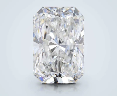 5.05ct F VS1 Rare Carat Ideal Cut Radiant Lab Grown Diamond