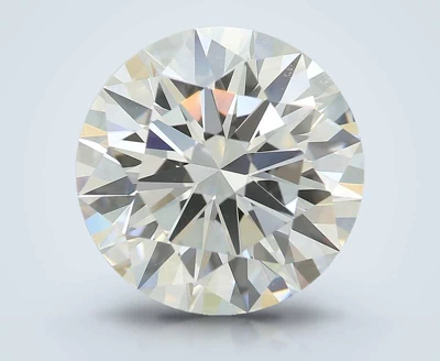 4.56ct E VVS2 Rare Carat Ideal Cut Round Lab Grown Diamond