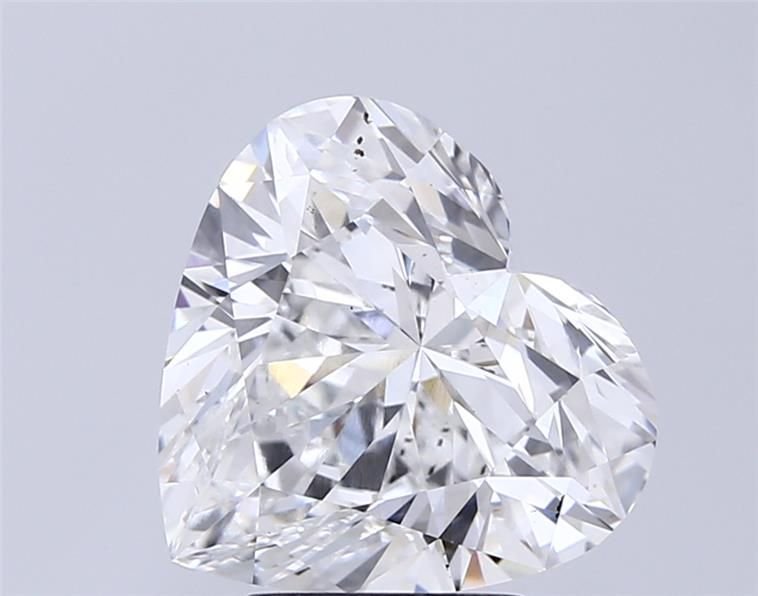 4.55ct E VS1 Rare Carat Ideal Cut Heart Lab Grown Diamond