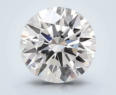 3.24ct D VS1 Rare Carat Ideal Cut Round Lab Grown Diamond