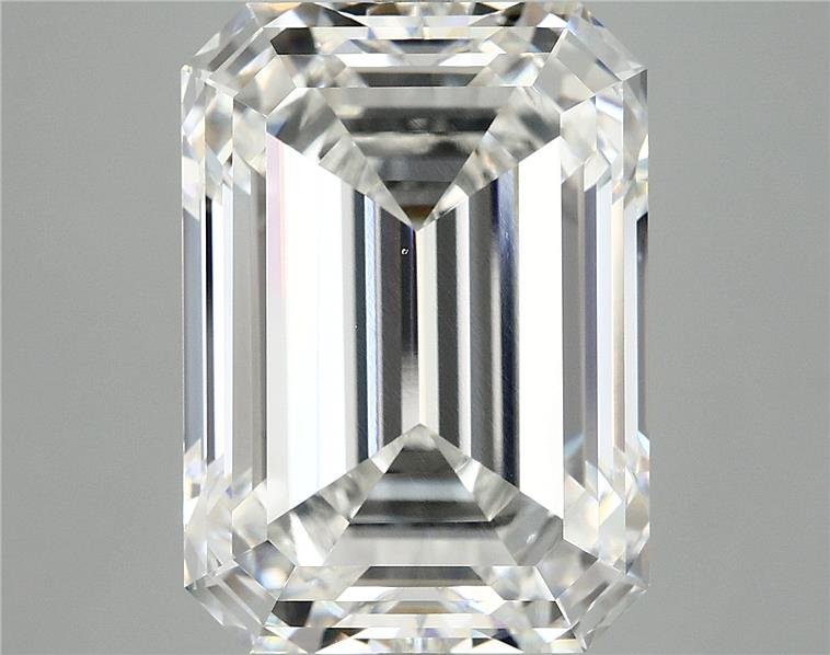 12.04ct F VS1 Excellent Cut Emerald Lab Grown Diamond