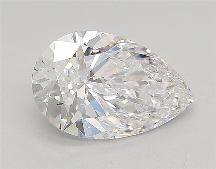1.44ct D VS2 Rare Carat Ideal Cut Pear Lab Grown Diamond
