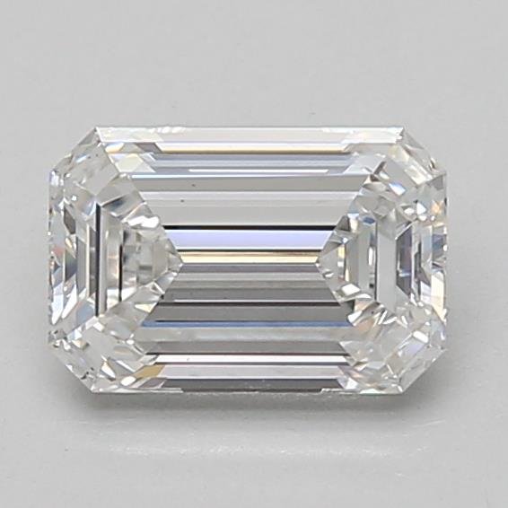 1.31ct D VS1 Rare Carat Ideal Cut Emerald Lab Grown Diamond