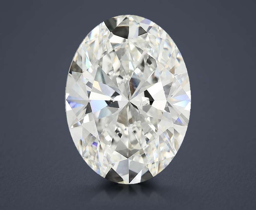 10.02ct F VVS2 Rare Carat Ideal Cut Oval Lab Grown Diamond