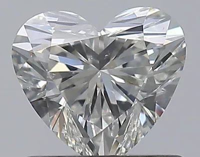 0.72ct J SI1 Rare Carat Ideal Cut Heart Diamond