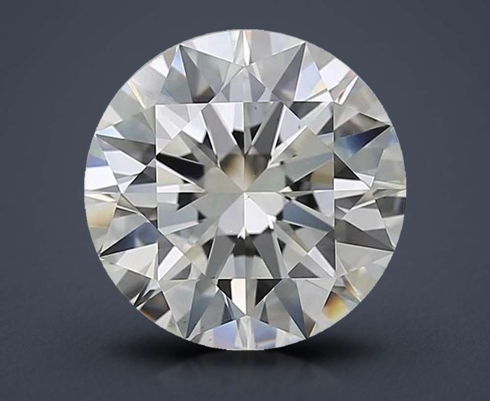 4.52ct I VS2 Rare Carat Ideal Cut Round Diamond
