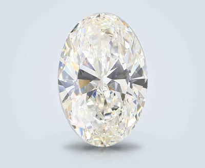 6.56ct F VS1 Rare Carat Ideal Cut Oval Lab Grown Diamond