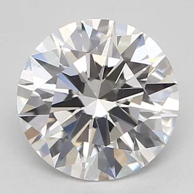 0.58ct D VVS1 Rare Carat Ideal Cut Round Diamond