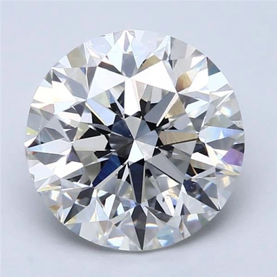 5.01ct G SI1 Excellent Cut Round Diamond