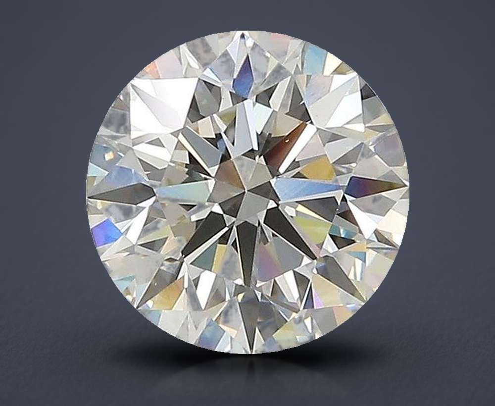 2.43ct I VS1 Rare Carat Ideal Cut Round Lab Grown Diamond