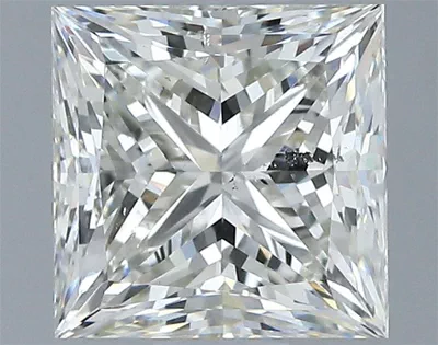 1.50ct J SI2 Rare Carat Ideal Cut Princess Diamond