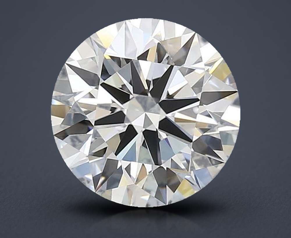 2.98ct D VVS1 Rare Carat Ideal Cut Round Lab Grown Diamond