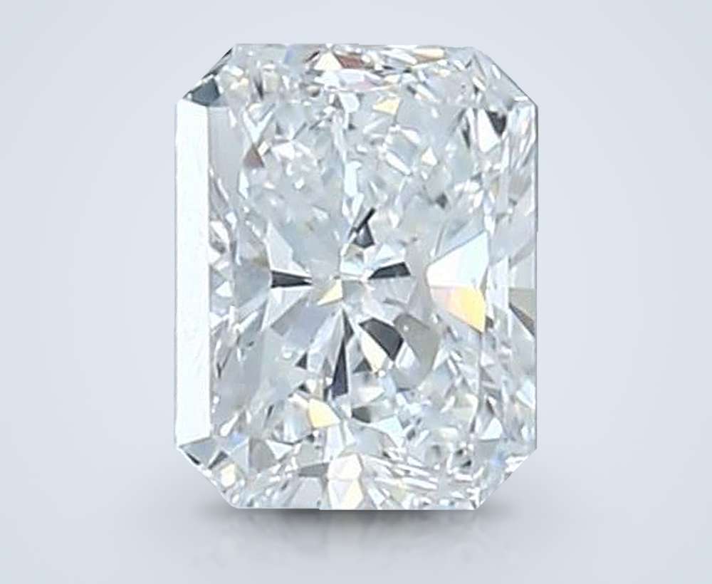 0.72ct E VS2 Very Good Cut Radiant Diamond