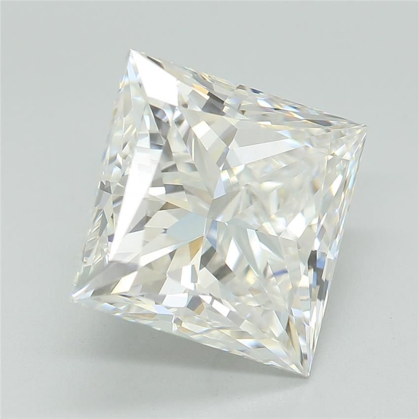 4.06ct E VVS2 Rare Carat Ideal Cut Princess Lab Grown Diamond