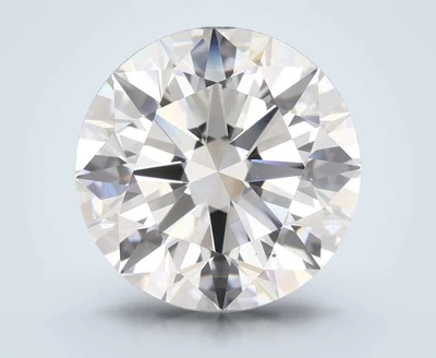5.02ct E VS2 Rare Carat Ideal Cut Round Diamond