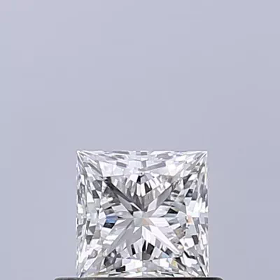 0.52ct E VVS1 Rare Carat Ideal Cut Princess Lab Grown Diamond