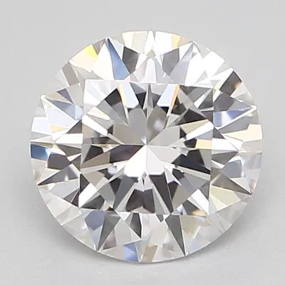 0.54ct D FL Rare Carat Ideal Cut Round Diamond
