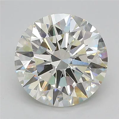 2.33ct J VVS2 Excellent Cut Round Lab Grown Diamond