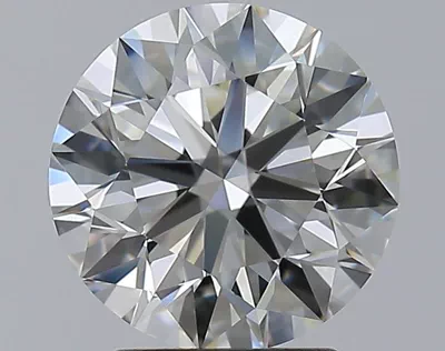 2.72ct J VVS2 Rare Carat Ideal Cut Round Diamond