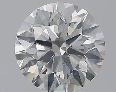 2.51ct H SI2 Rare Carat Ideal Cut Round Diamond