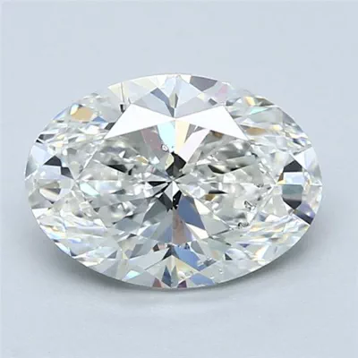 2.02ct G SI1 Rare Carat Ideal Cut Oval Diamond